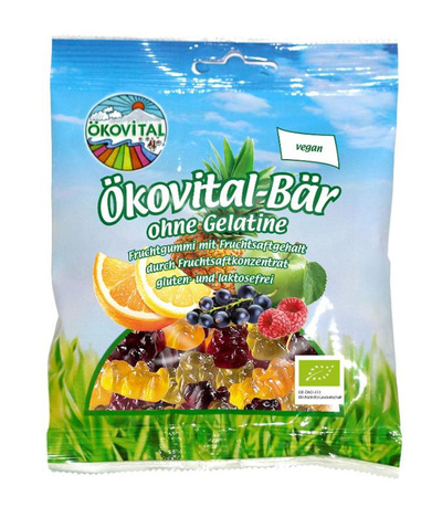 Produktfoto zu Ökovital Bär ohne Gelatine 12x80g