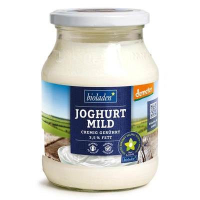 Produktfoto zu Joghurt mild Demeter  3,5%  500g