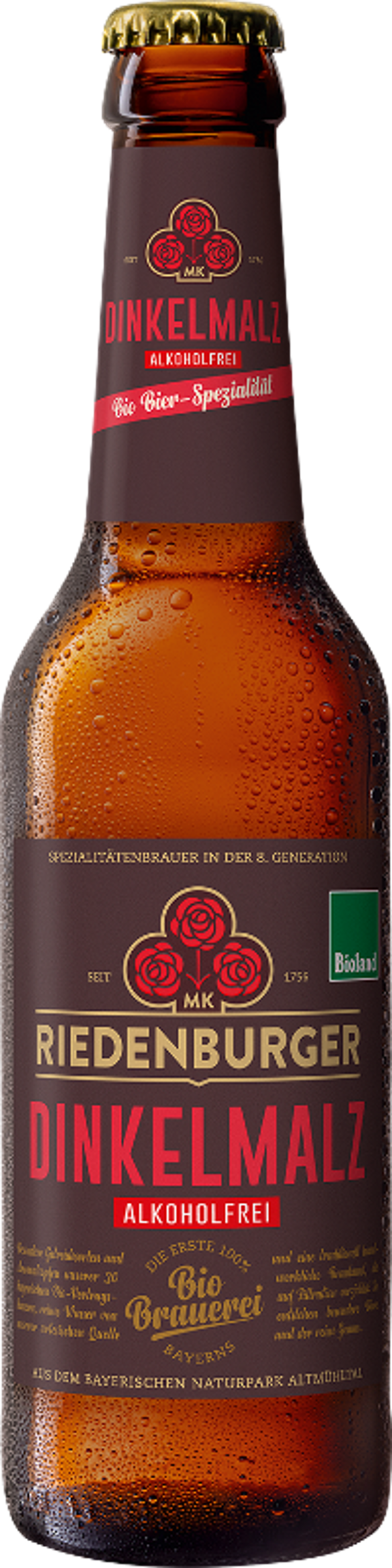 Produktfoto zu Riedenburger Dinkel Malz, 10x0.33l