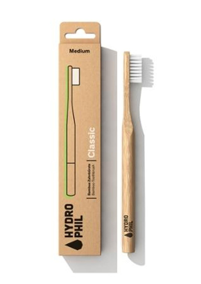 Produktfoto zu Zahnbürste Classic medium aus Bambus
