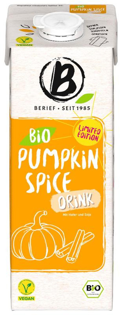Produktfoto zu Pumpkin Spice Drink Limited Edition