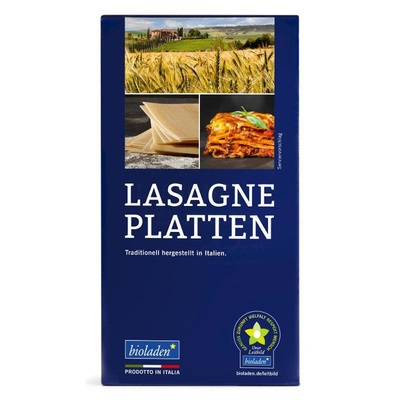 Produktfoto zu Lasagneplatten bioladen