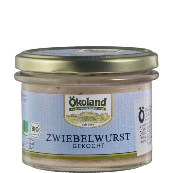 Produktfoto zu Zwiebelwurst gekocht Gourmet Qualität