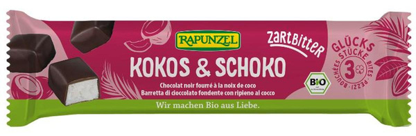 Produktfoto zu Kokos & Schoko Zartbitter vegan