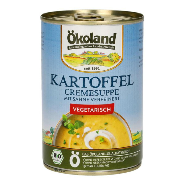 Produktfoto zu Kartoffel Cremesuppe ÖKOLAND