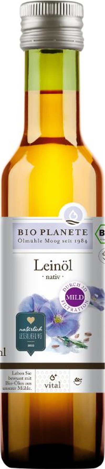 Produktfoto zu Leinöl nativ mild