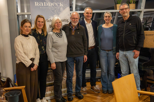 Weinprobe mit dem Weingut Raddeck