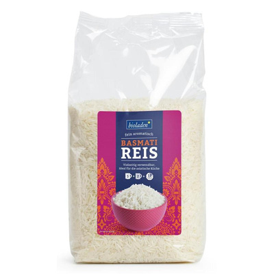 Produktfoto zu Basmati Reis 1kg bioladen