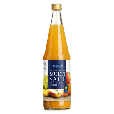 Produktfoto zu Multisaft bioladen 6x0,7l