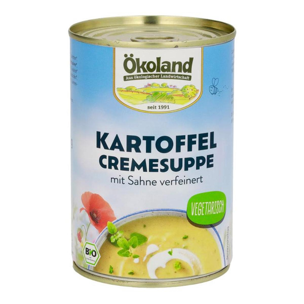 Produktfoto zu Kartoffel Cremesuppe ÖKOLAND
