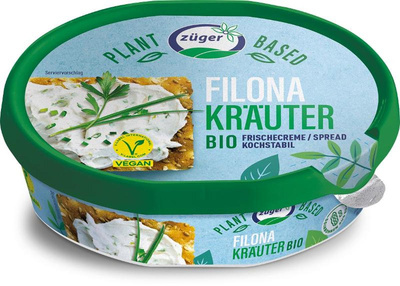 Produktfoto zu Filona Kräuter - vegane Frischcreme