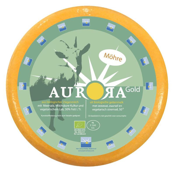 Produktfoto zu Ziegen Gouda Möhre 50%