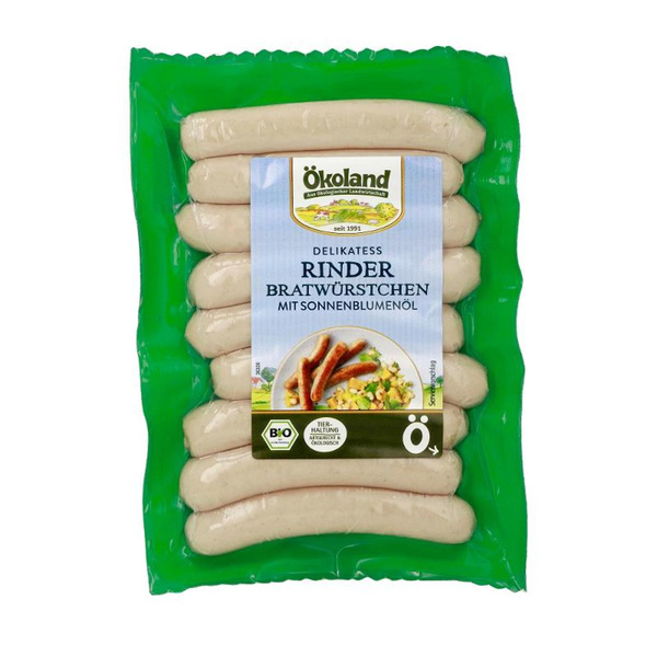 Produktfoto zu Delikatess Rinder-Bratwürstchen 9 Stück