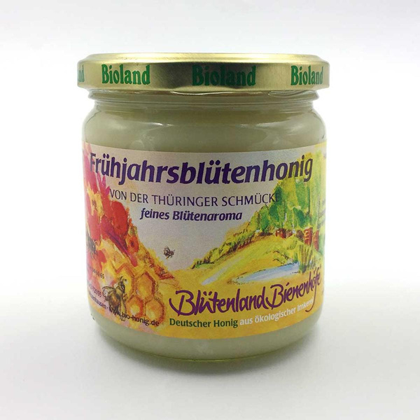 Produktfoto zu Frühjahrsblütenhonig vom Hohen Meißner 500g