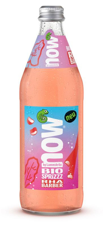 Produktfoto zu now Sprizz Rhabarber 10x0,5l