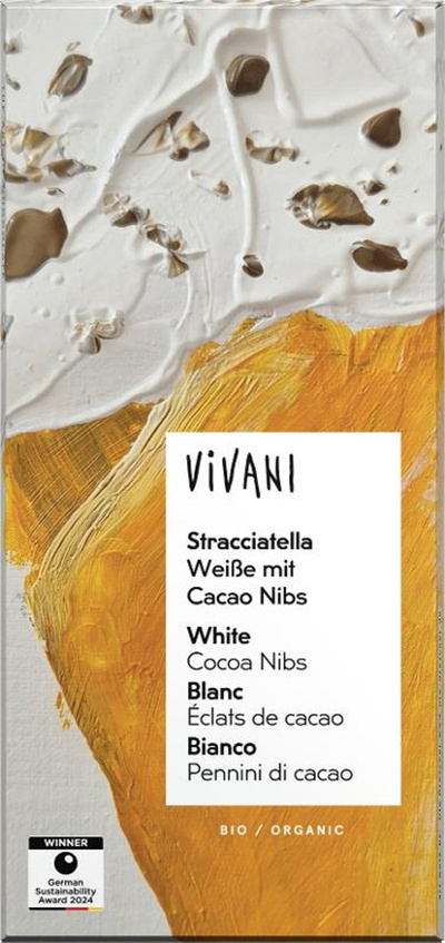 Produktfoto zu Stracciatella Weiße mit Cacao Nibs