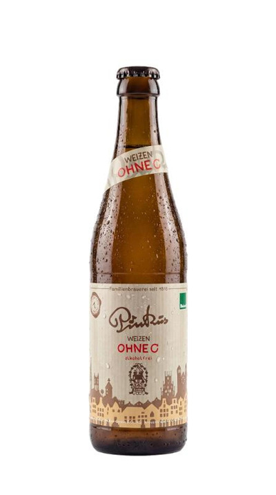Produktfoto zu Pinkus Hefeweizen alk.frei 10x0,33l