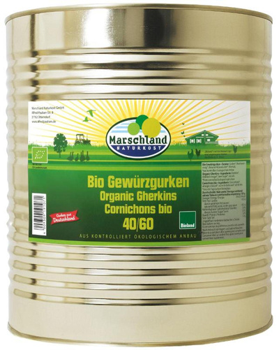 Produktfoto zu Gewürzgurken 10,2l Dose