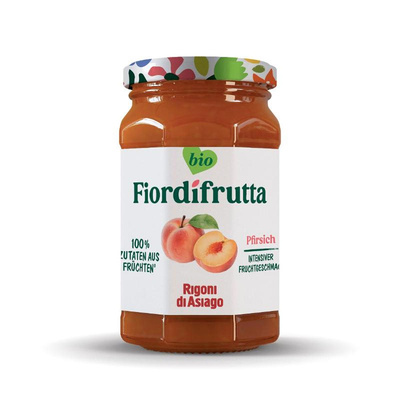 Produktfoto zu Fiordifrutta Pfirsich Fruchtaufstrich