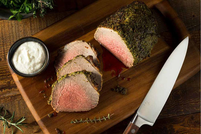 Produktfoto zu Almkräuterbraten vom Weiderind, 1,2kg