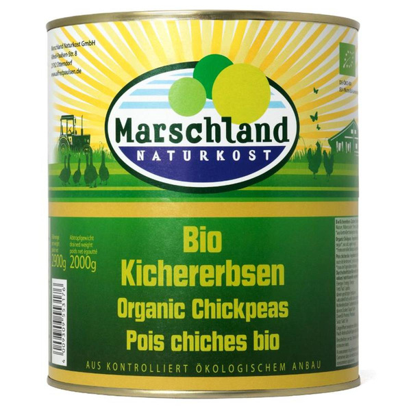 Produktfoto zu Kichererbsen 2,9l Dose