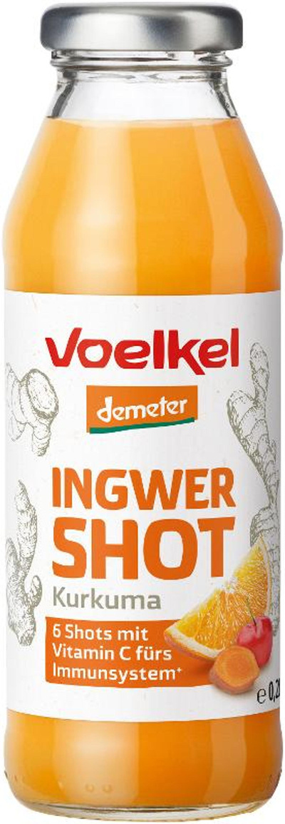 Produktfoto zu Shot Ingwer & Kurkuma