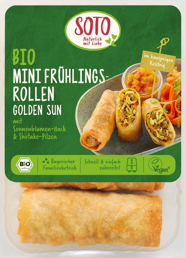 Produktfoto zu Mini-Frühlingsrollen Golden Sun