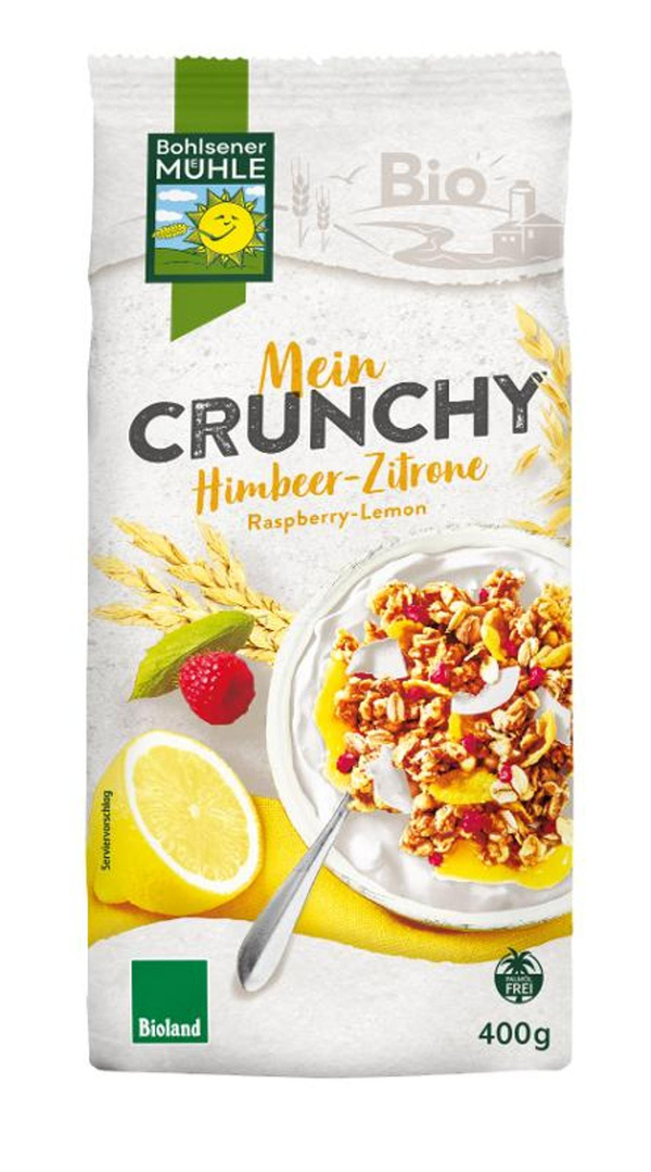 Produktfoto zu Mein Crunchy Himbeer Zitrone
