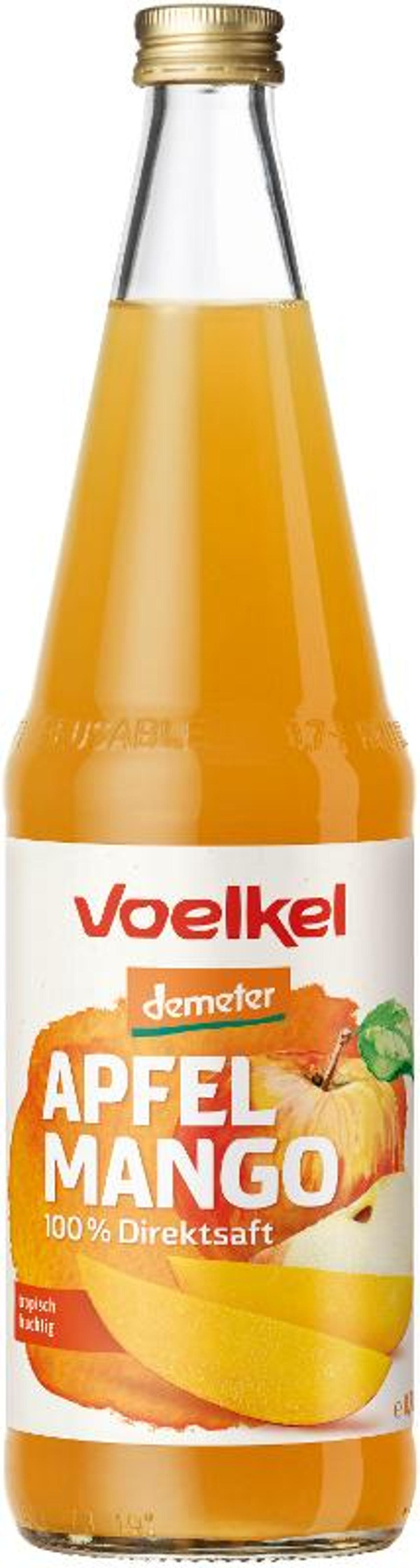 Produktfoto zu Apfel-Mango-Saft Demeter, 6x0,7l