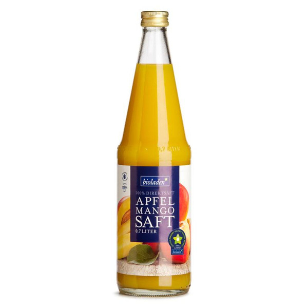 Produktfoto zu Apfel Mango Saft bioladen