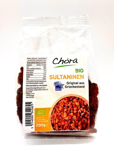 Produktfoto zu Sultaninen aus Griechenland