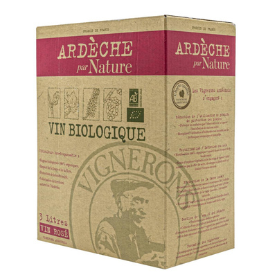 Produktfoto zu Ardèche par Nature Rosé 3l statt 19,50€