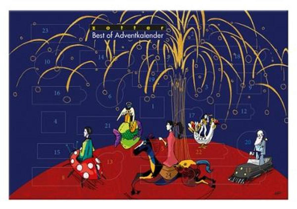 Produktfoto zu Best of Adventkalender Zotter statt 35,90€