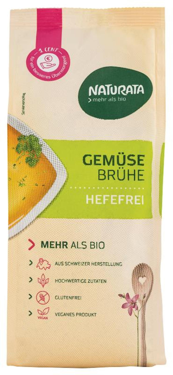 Produktfoto zu Gemüsebrühe Nachfüllpackung Naturata