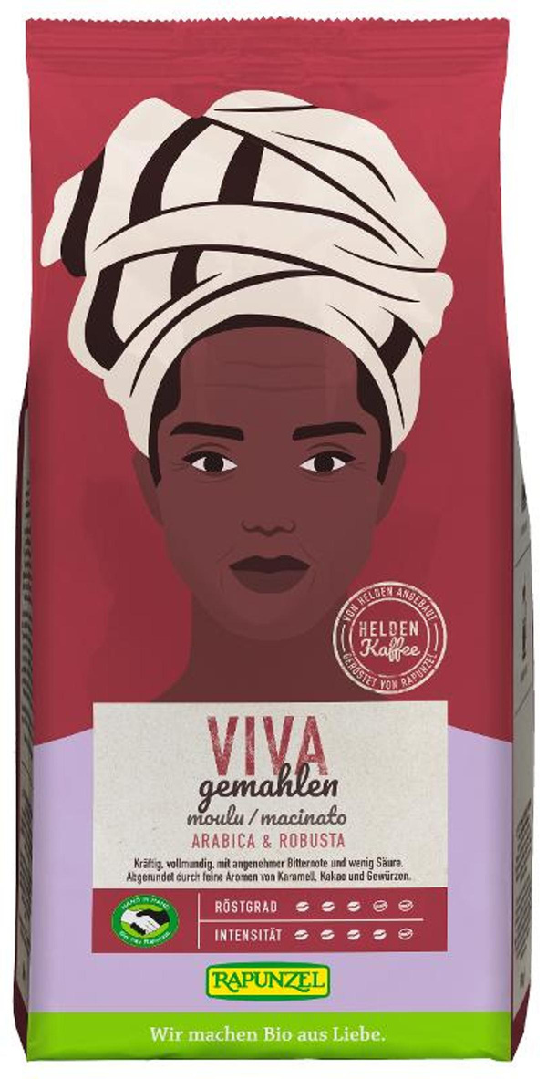 Produktfoto zu Heldenkaffee Viva fair gemahlen 6x500g