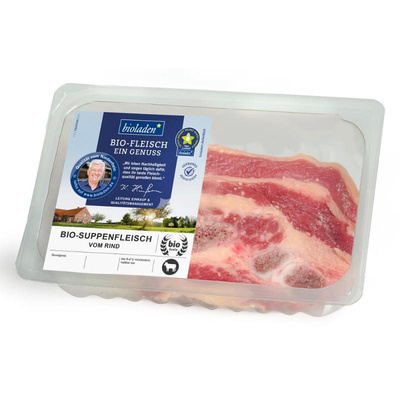 Produktfoto zu Suppenfleisch vom Rind m. Knochen, ca.300g