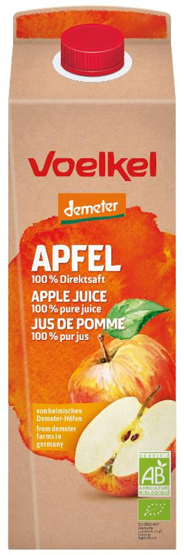 Produktfoto zu Heimischer Apfelsaft Elopak 6x1l