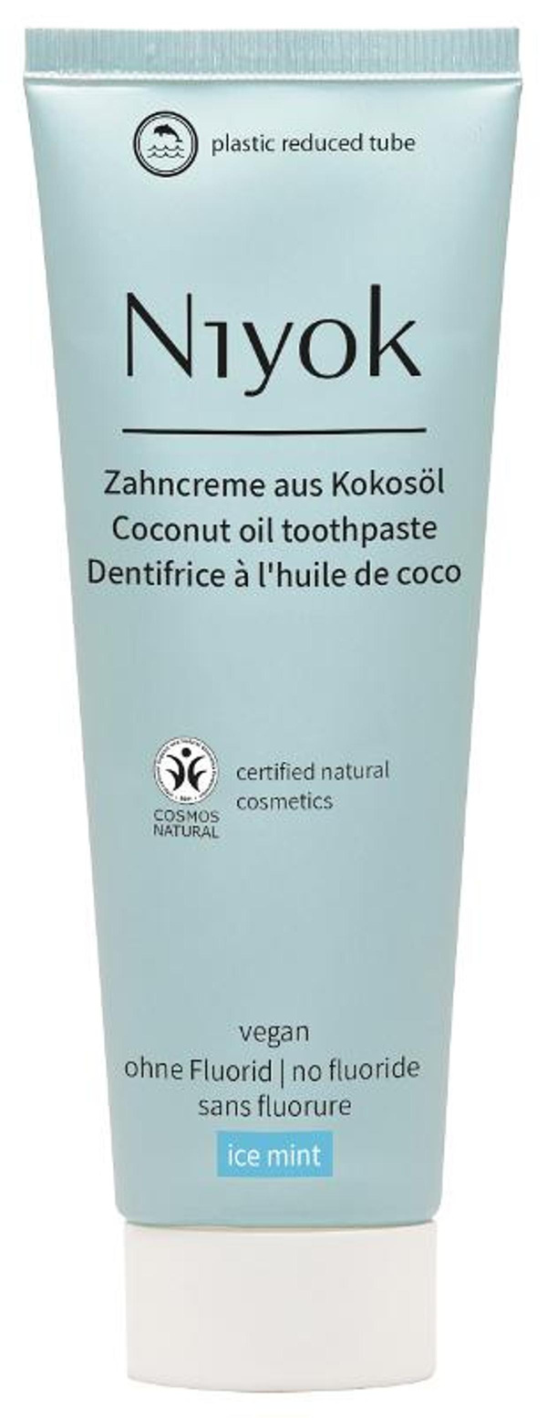 Produktfoto zu Niyok Zahncreme Kokosöl Eisminze