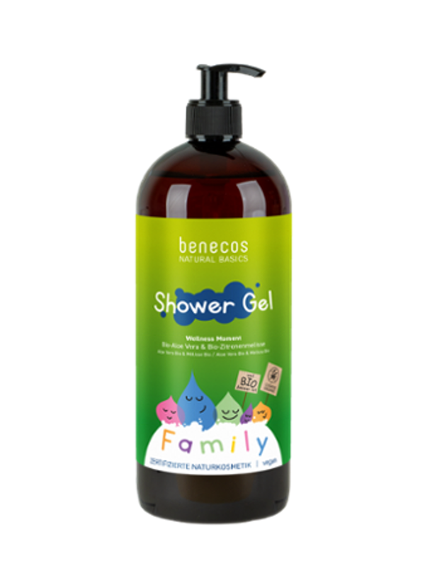 Produktfoto zu Duschgel FAMILY Wellness Moment Aloe Melisse