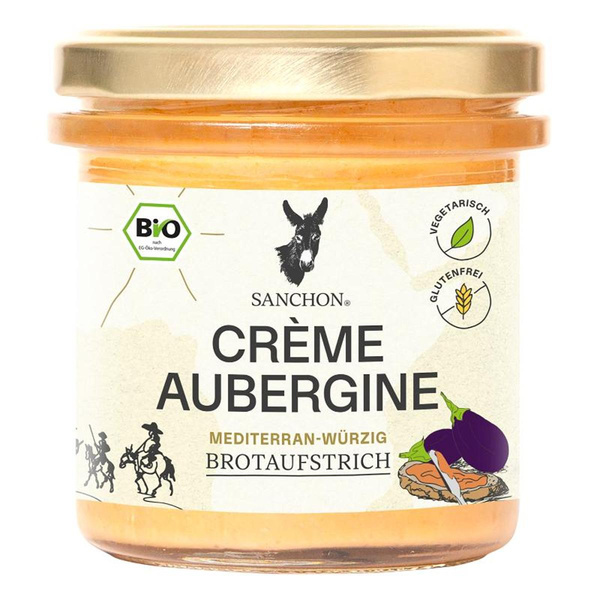 Produktfoto zu Brotaufstrich Crème Aubergine