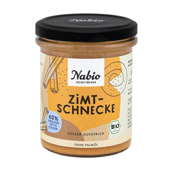 Produktfoto zu Nabio Aufstrich Zimtschnecke