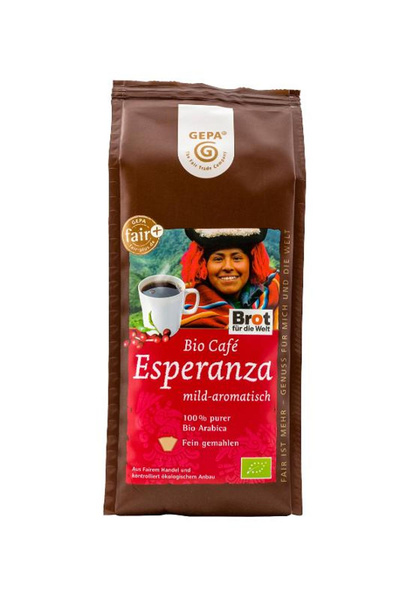 Produktfoto zu Kaffee Esperanza gemahlen 6x250 g