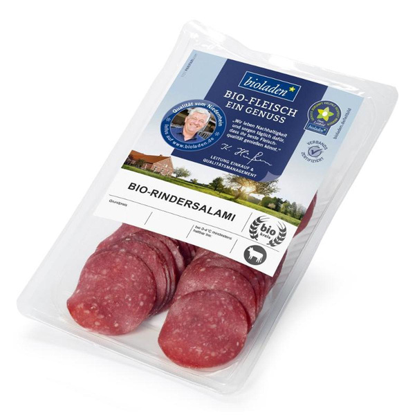 Produktfoto zu Rindersalami, geschnitten