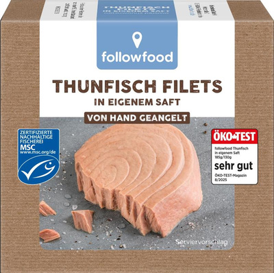 Produktfoto zu Thunfisch im eigenen Saft Natur MSC