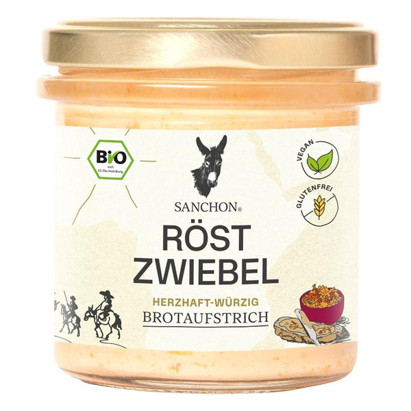 Produktfoto zu Brotaufstrich Röstzwiebel, vegan
