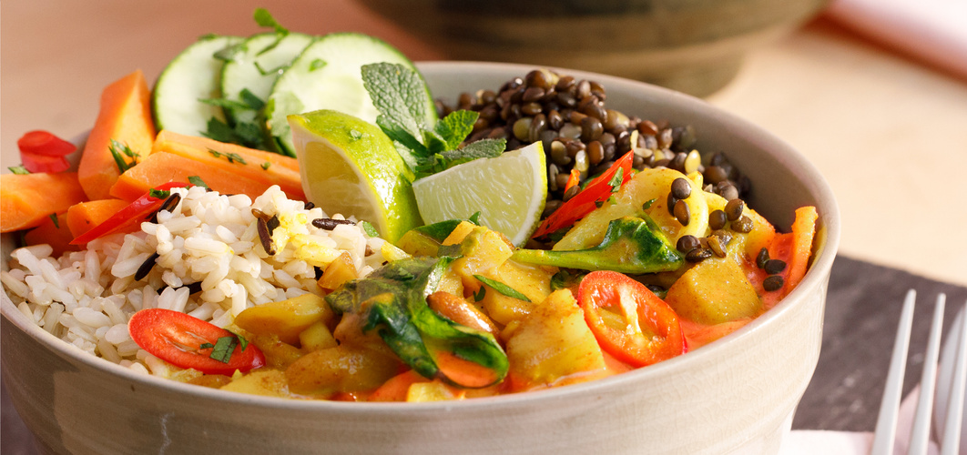 Veganes Gemüse-Curry