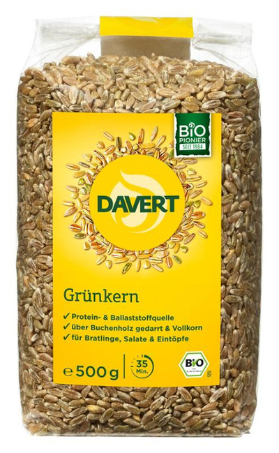 Produktfoto zu Grünkern DAVERT 8 x 500 g