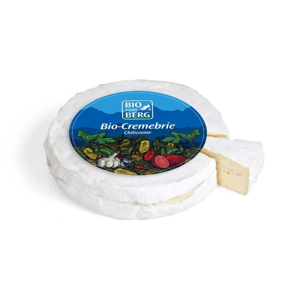Produktfoto zu Milchbuben Brie Chili-Creme 50% Fett