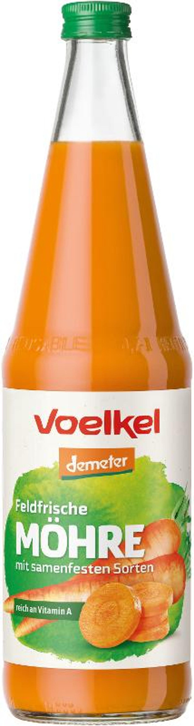 Produktfoto zu Feldfrischer Möhrensaft Demeter