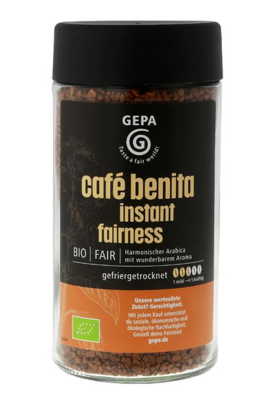 Produktfoto zu Kaffee Benita löslich fair